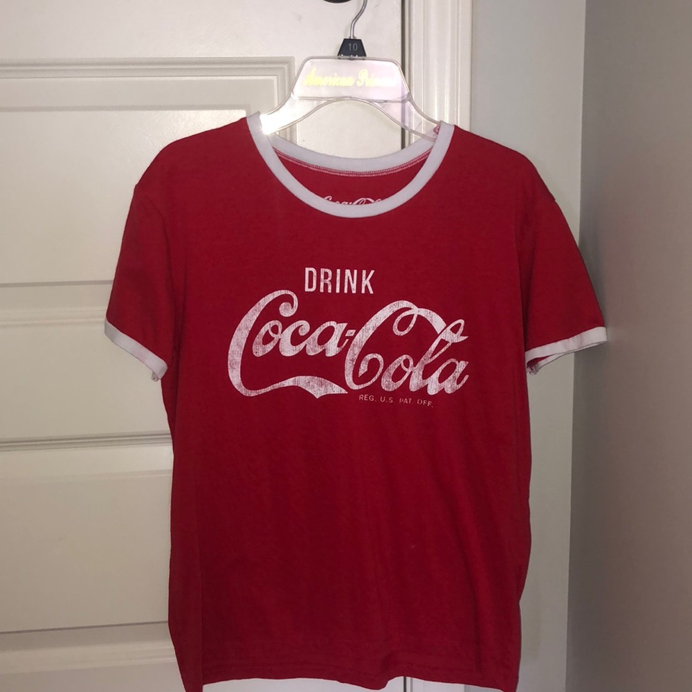 kid’s red coca-cola tshirt